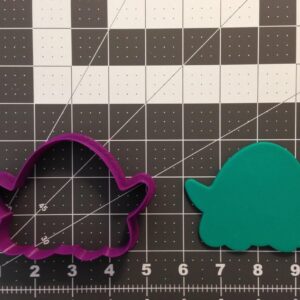 Black Monster Ghost Cookie Cutter for Halloween Spooky Theme Biscuits Cake Fondant Decorating Cookie Baking Tool for Kids Parties Crafts School Events and Everyday Kitchen Fun