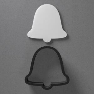 Bell Shape Cookie Polymer Clay Cutter with Sharp Tapered Edge for Jewelry Making, Mini Stud Earrings, Pendant Sets, Earring Craft Tool, Cookie Cutter for Clay and Dough Projects