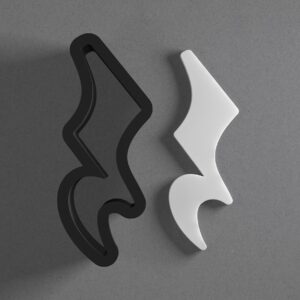 Quarter Rest Music Note Shape Cookie Polymer Clay Cutter With Sharp Tapered Edge Earring Making Tool For DIY Jewelry Pendant Studs Musician Cookie Cutter For Clay Art Craft Decoration