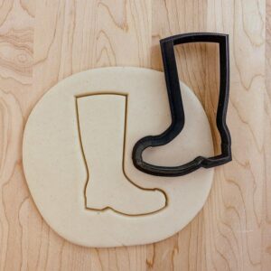 Rubber Boot Rainy Day Cookie Cutter India Cookie Boot Shape Cookie, Fondant, Clay Cutter for Baking, Cake Decorating, Seasonal Crafts, Spring Theme Treats, and Creative Edible