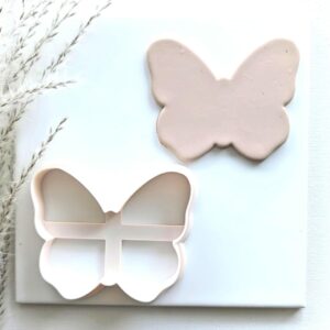 Butterfly Cookie Cutter for Valentine Baking and Decorating Fondant Biscuit Dough Polymer Clay Cutter for Crafting Spring Insect Theme Cookies Cake Toppers and DIY Handmade Art Projects