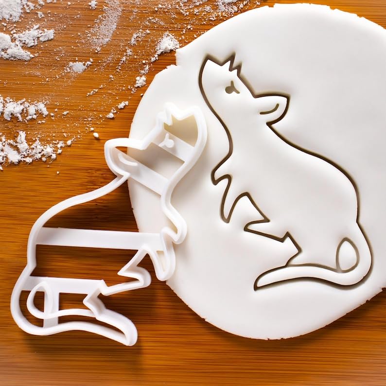 Mouse Cookie Cutter Cookie for Baking Rodent Shaped Biscuits Laboratory mice Themed Baking Tool Perfect for Rat Hamster and lab Animal Inspired Treats Unique Design for Creative Baking