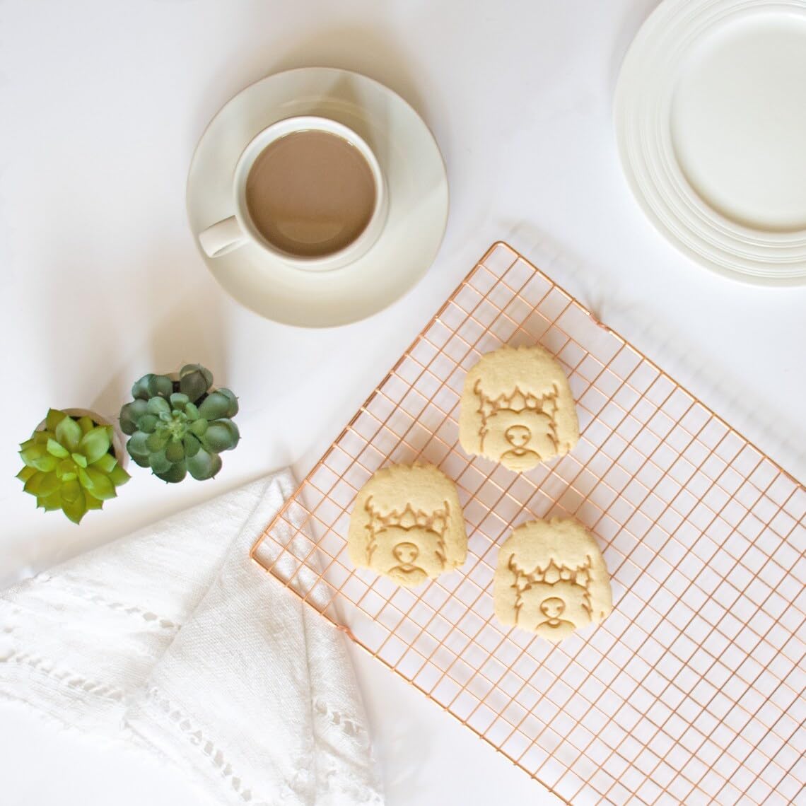 Goldendoodle Face Cookie Cutter for Biscuit Fondant Clay Baking Dog Treats Golden Retriever Poodle Mix Furry Goldiepoo Pet Lover Gift Veterinary Gifts Canine Bakery Tool (ONLY FACE) - Image 4