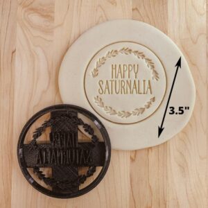 Saturnalia Detailed Cookie Fondant Clay Cutter India Cookie for Festive Baking, Intricate Holiday Decorations, Clay Crafts, Party Treats, Seasonal Celebrations, and DIY Creative