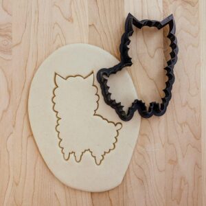 Llama Shaped Cookie Cookie Cutter for Fun Animal-Themed Baking Perfect for Birthday Parties, Baby Showers, DIY Gifts, Fondant Decorations, and Craft Projects in India