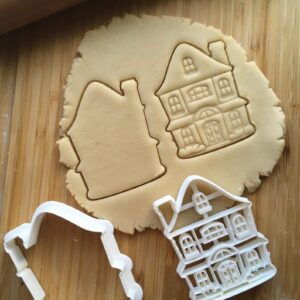 Set of 2 Cookie Dollhouse Cookie Cutters Multi Size for Christmas Holiday Baking Decoration Tools for Kids Party Snack Shaped Cookies Made in India Durable Kitchen Accessory