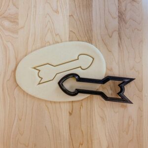 Arrow Cookie Cookie Cutter for Cookies, Fondant, and Clay Modern Arrow Design for Party Treats, Decorative Crafts, and Seasonal Projects in IndiaStylish Arrow Design: Features a