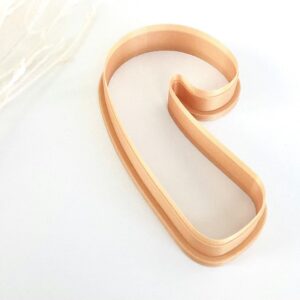 Candy Cane Cookie Cutter for Christmas Baking and Holiday Crafts Large Candy Cane Shape Clay Cutter for Polymer Clay Earrings Fondant Decorations and Festive DIY Projects in India