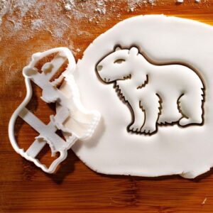 Capybara Cookie Cookie Cutter Animal Lover Baking, Zoo Party Treats, Rodent Themed Desserts, Wildlife Celebration Snacks, Nature Inspired Cookies, Cute Capybara Craft Projects (ONLY CAPYBARA)