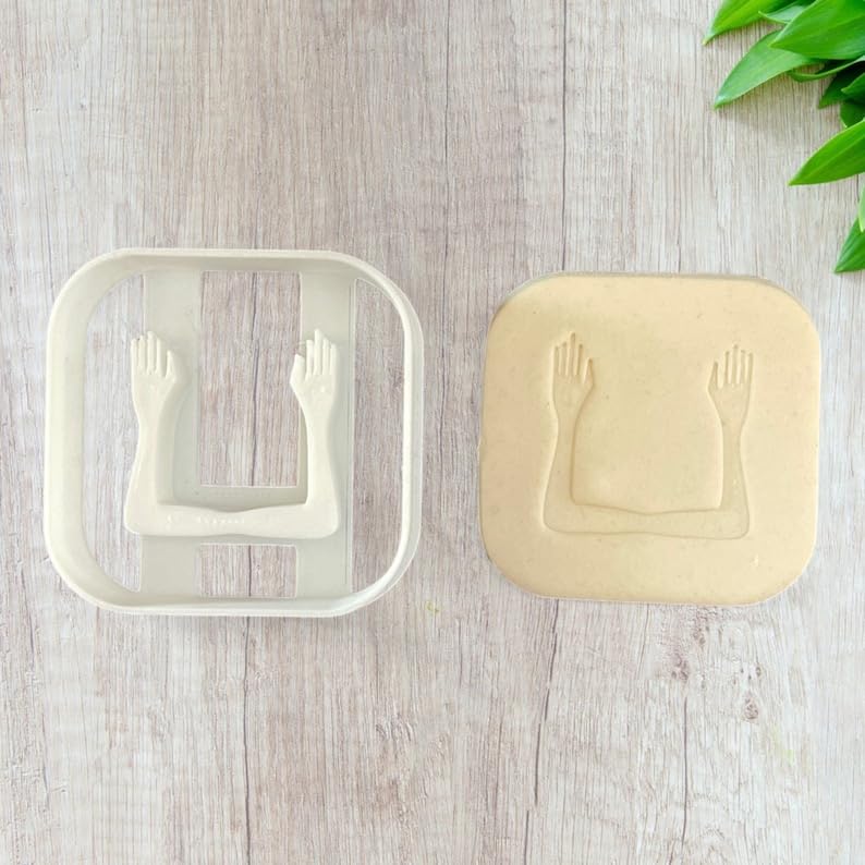 Egyptian Hieroglyph Cookie Cutter for Shortbread Cookies Pastry Fondant Sugar Paste Clay Dough Cake Decoration Ancient Egypt Symbol Shape for Crafts School Projects Baking
