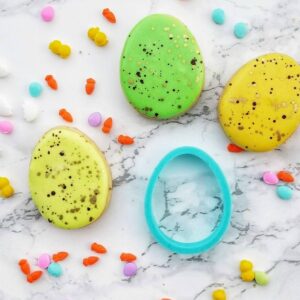Egg Cookie Cookie Cutter for Easter, Spring, Kids Parties, Breakfast-Themed Events, Suitable Size, Made in India