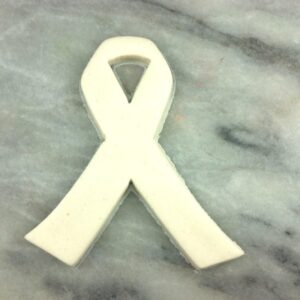 Black Ribbon Cookie Cutter Plastic Outline with Sharp Edges Durable Baking Tool for Awareness Ribbon-Themed Cookies Fondant Cake Decorating Pastry Biscuit Crafts India