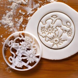 Moon Craters Cookie Cutter Biscuit Mold for Lunar Themed Baking Space Galaxy Solar System Cookies Full Moon Eclipse Satellite Inspired Treats for Astronomy Lovers and Party Decorations