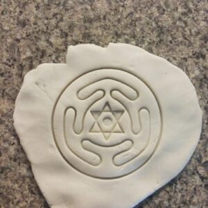 Black Hecates Circle Cookie Cookie Cutter for Halloween Baking Witchcraft Wicca Symbol Cookie Mold for Pagan Treats Magic Ritual Dessert Decoration Occult Party Supplies Spiritual
