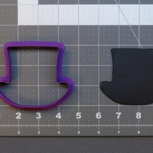 Top Hat Cookie Cookie Cutter for Magic Show Cookies Fancy Dress Party Baking Magician Theme Events Cake Fondant Decoration Tool Classic Hat Design for Crafts and Baking Made in India