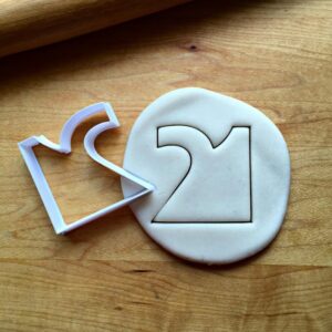 Cookie Number 21 Cookie Cutter Multi Size for Birthday Party Baking, Milestone Celebration Treats, and Educational Activities Made in India Reusable Durable Cookie for Cookies,