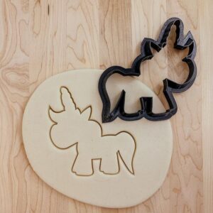Unicorn Outline Cookie Fondant Clay Cutter for Baking, India Cookie Mold for Magical Theme Treats, Kids Parties, Fantasy Crafts, DIY Decorations, Birthday Events, and Creative Fun