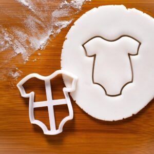 Baby Clothes Cookie Cutter Pram and Milk Bottle Biscuit Molds Newborn Celebrations Baby Shower Baking Mother Care Party Unique Designs for Baby Gifts and Milestone Events (ONLY BABY CLOTHES)