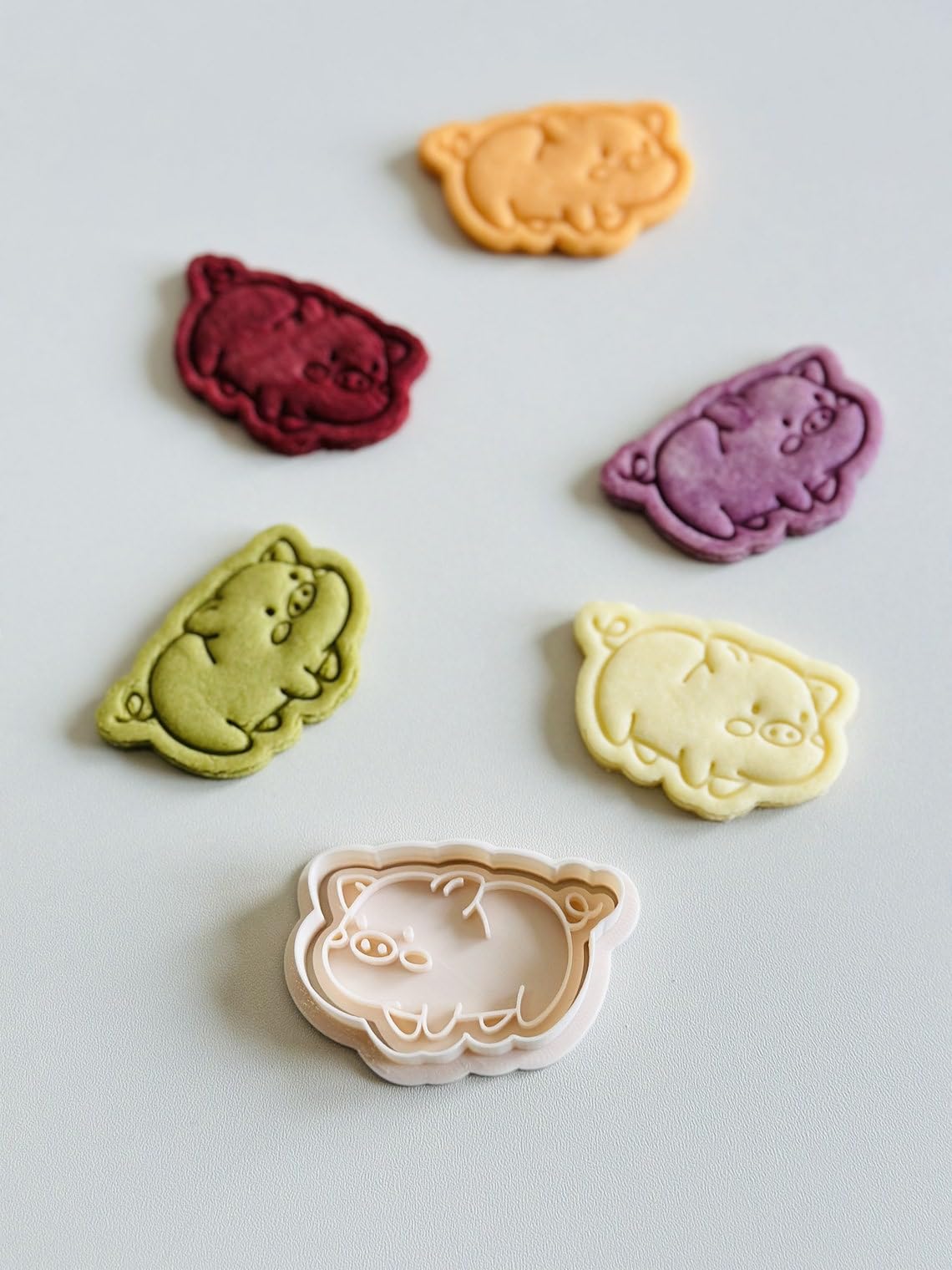 Black Pig Cookie Cutter Animal Cookie Cutter Stamp Set COOKIE Creative Shape Baking Tool Fondant Mold for Cookies Cake Decorating Farm Theme Home Use India - Image 4
