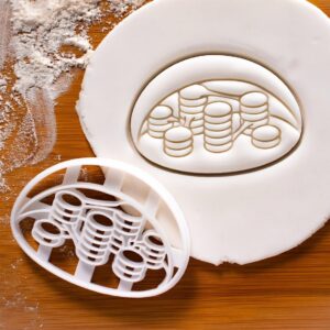 Chloroplast Cookie Cutter for Biscuits Bake Science Design Plant Cell Organelles Photosynthesis Microbiology Laboratory Microbiologist Educational Science Baking Tool (ONLY CHLOROPLAST)
