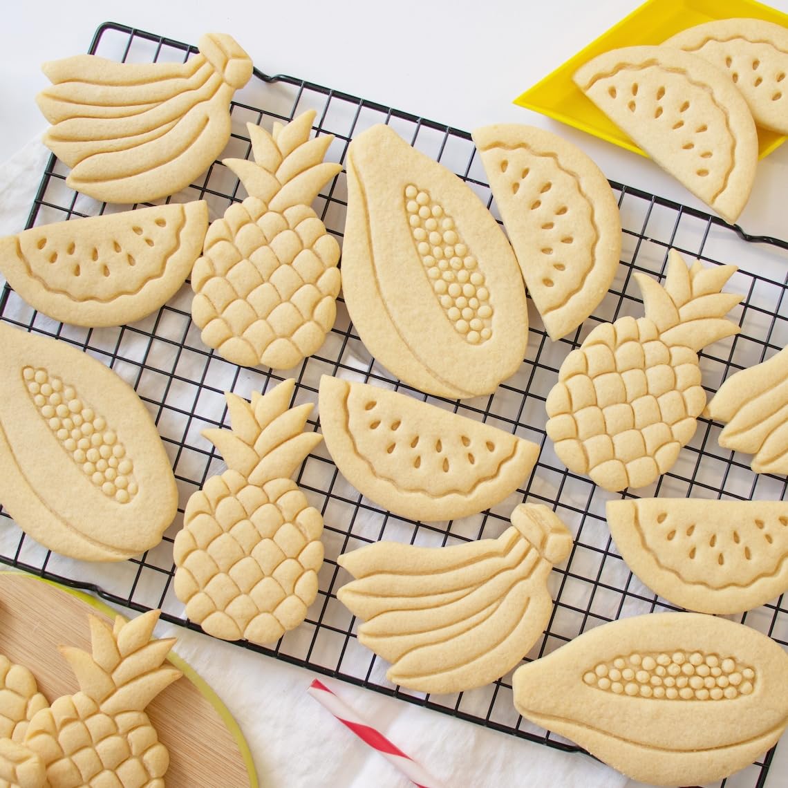 Watermelon Cookie Cookie Cutter Tropical Fruit and Summer-Themed Baking, Perfect Hawaiian Parties, Culinary Events, Exotic Fruit Celebrations, Temperate Seasons, Fun Treats (ONLY Watermelon) - Image 4