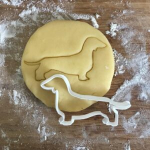 Black Dachshund Face Cookie Cutter cookie Dog Shape Baking Tool For Dog Biscuit Cookies Fondant Clay Crafts Dachshund Lover Gift For Dog Mom Dog Party Favor