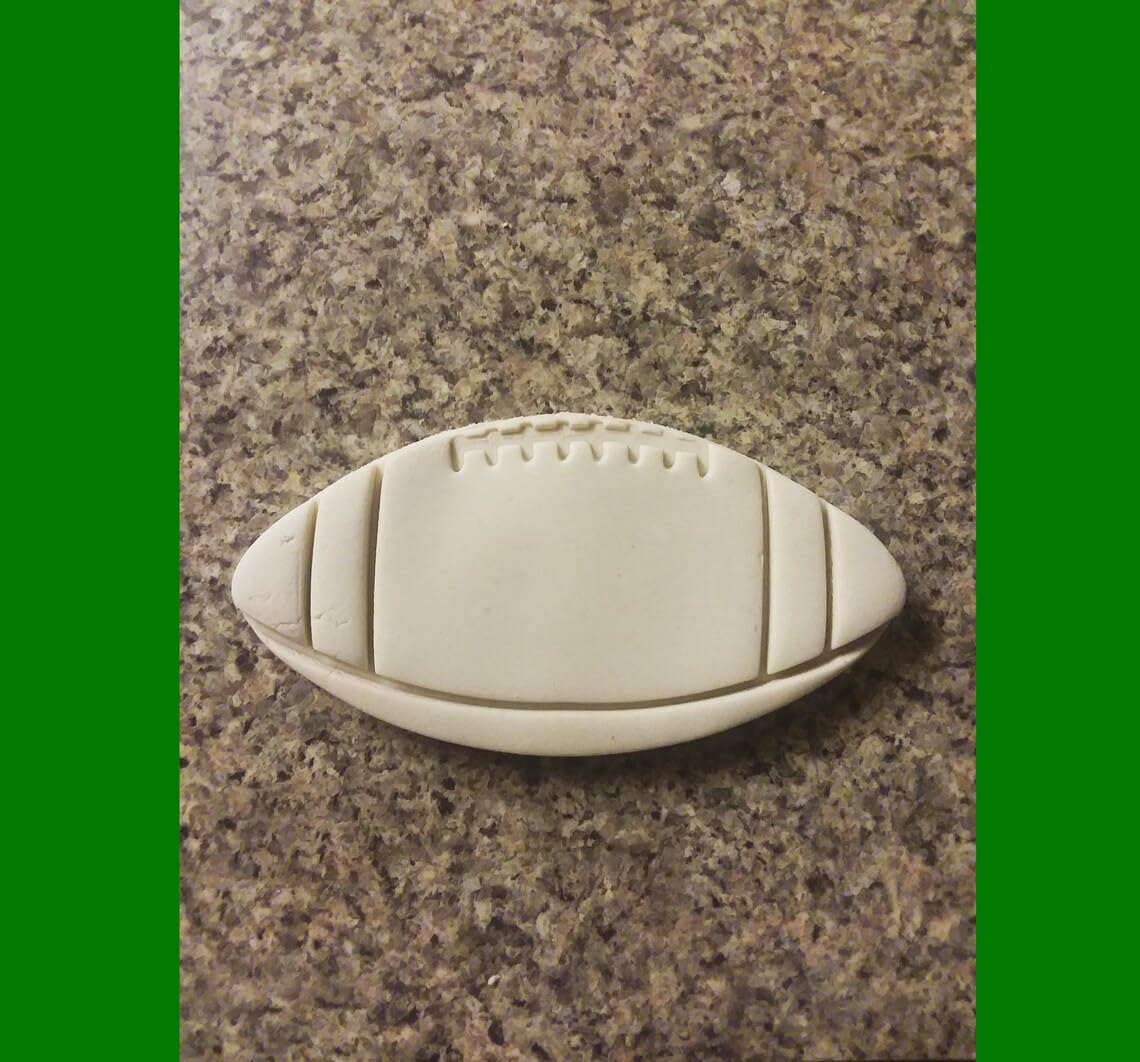 Football Black Cookie Cookie Cutter for Sports Theme Baking Athletic Ball Shape Cookie Mold for Kids Parties Team Events Game Day Snacks Fondant Crafts and School Celebration Treat