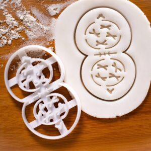 Meiosis I Telophase I Cookie Cutter India for Cell Cycle Science Cookies and Biscuits, Microbiology Educational Tool for Chromosome Separation, Biology Teacher and Student (ONLY TELOPHASE)