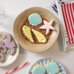 Sea Shell2 Sea Horse Star Fish CorkScrew Cookie Cutter