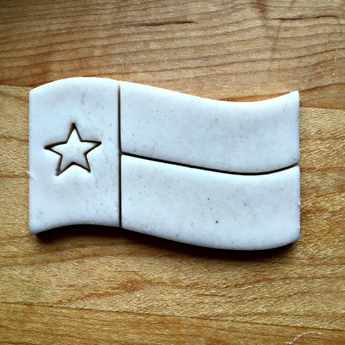 Texas State Flag Cookie Cutter Cookie - Suitable Size - Made in India - State Flag Shape Mold for Baking, Texas-Themed Parties, Celebrations, DIY Crafts & Educational Activities - Image 4