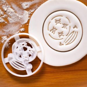 Meiosis I Prophase I Cookie Cutter India for Cell Cycle Science Cookies and Biscuits, Microbiology Lab Educational Tool for Chromosome Study, Biology Teacher and Student Baking (ONLY PROPHASE)