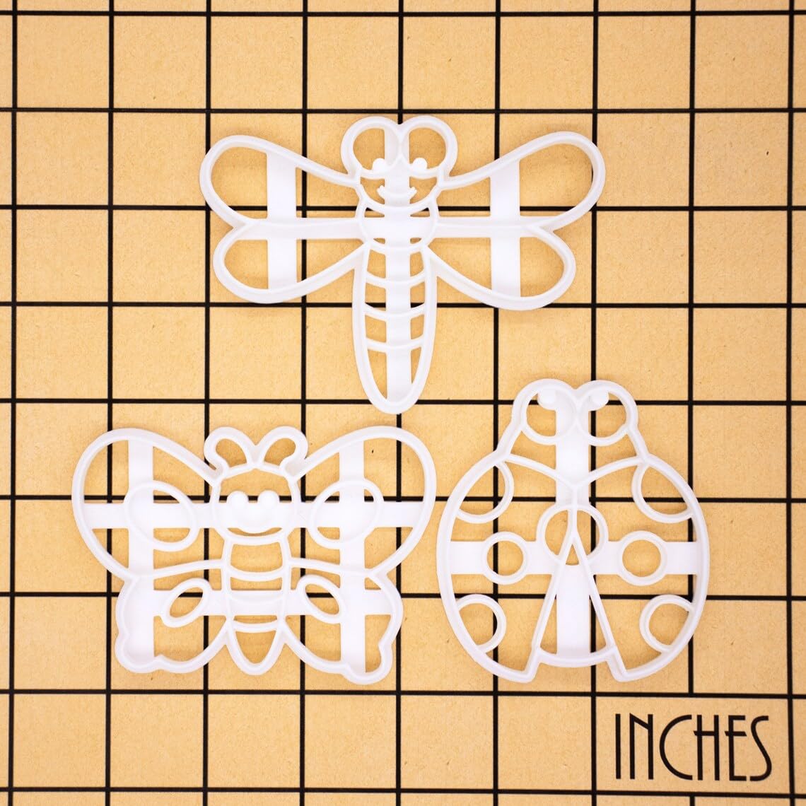 Dragonfly Cookie Cutter Insect Theme Biscuit Baking Cute Dragonfly Shaped Dough Mold Kids Birthday Party Forest Animal Snacks Educational Activities and Garden Crafting Ideas (ONLY DRAGONFLY) - Image 6
