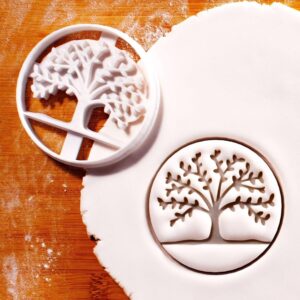 Lush Tree Cookie Cutter | Celebrate Nature with the Perfect Baking Tool for Arborists, Nature Lovers, Rustic Weddings, and Environmental Celebrations!