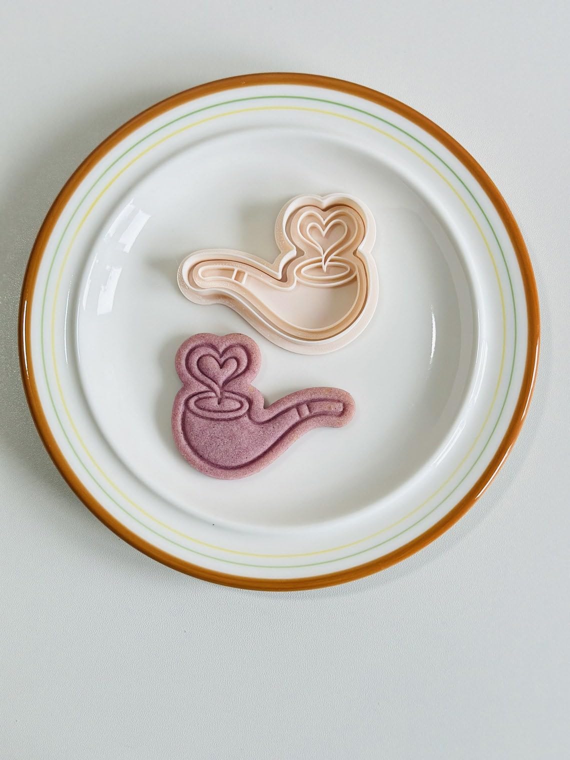Pipe Cookie Cutter Black cookie, Smoking Pipe Cookie Cutter Stamp Set, Father�s Day Cookie Cutter, Suitable Size Cookie and Fondant Mold, Creative Baking Tool for Dad Gifts - Image 6