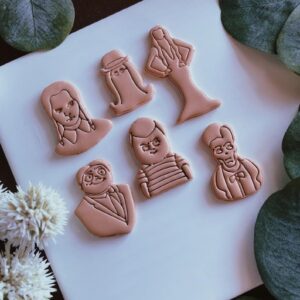 Family Polymer Clay Earring Cutter Fall Design, India Cookie Clay Cutter Tool for Jewelry Making, Autumn-Themed DIY Craft Mold, Handmade Earrings, Seasonal Accessories, and Gift