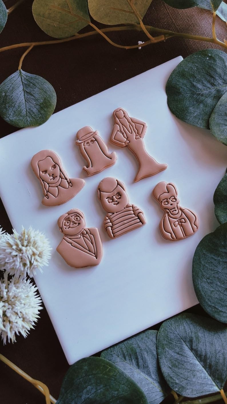 Family Polymer Clay Earring Cutter Fall Design, India Cookie Clay Cutter Tool for Jewelry Making, Autumn-Themed DIY Craft Mold, Handmade Earrings, Seasonal Accessories, and Gift