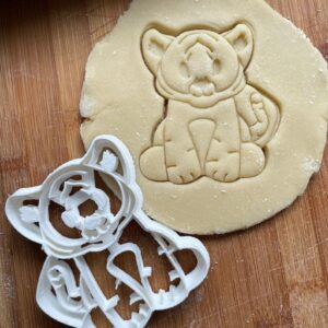 Cookie Baby Tiger Cookie Cutter for Baking Biscuits Fondant Cake Decorations Suitable Size Durable Mold Dishwasher Safe Made in India for Jungle Theme Kids Parties Crafts and Fun