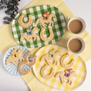 Jockey and Horse Shoe Cookie Cutter