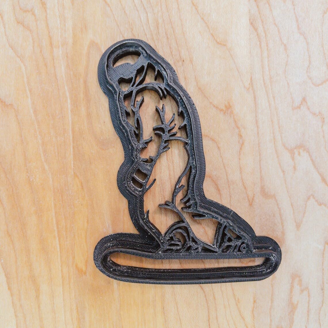 Snowboarder Cookie Cutter and Stamp Cookie for Fondant, Clay, Dough Detailed Snowboarding Design, Winter Sports Theme Cookie Tool for Snow Activities and Cold Weather Treats Made in - Image 5