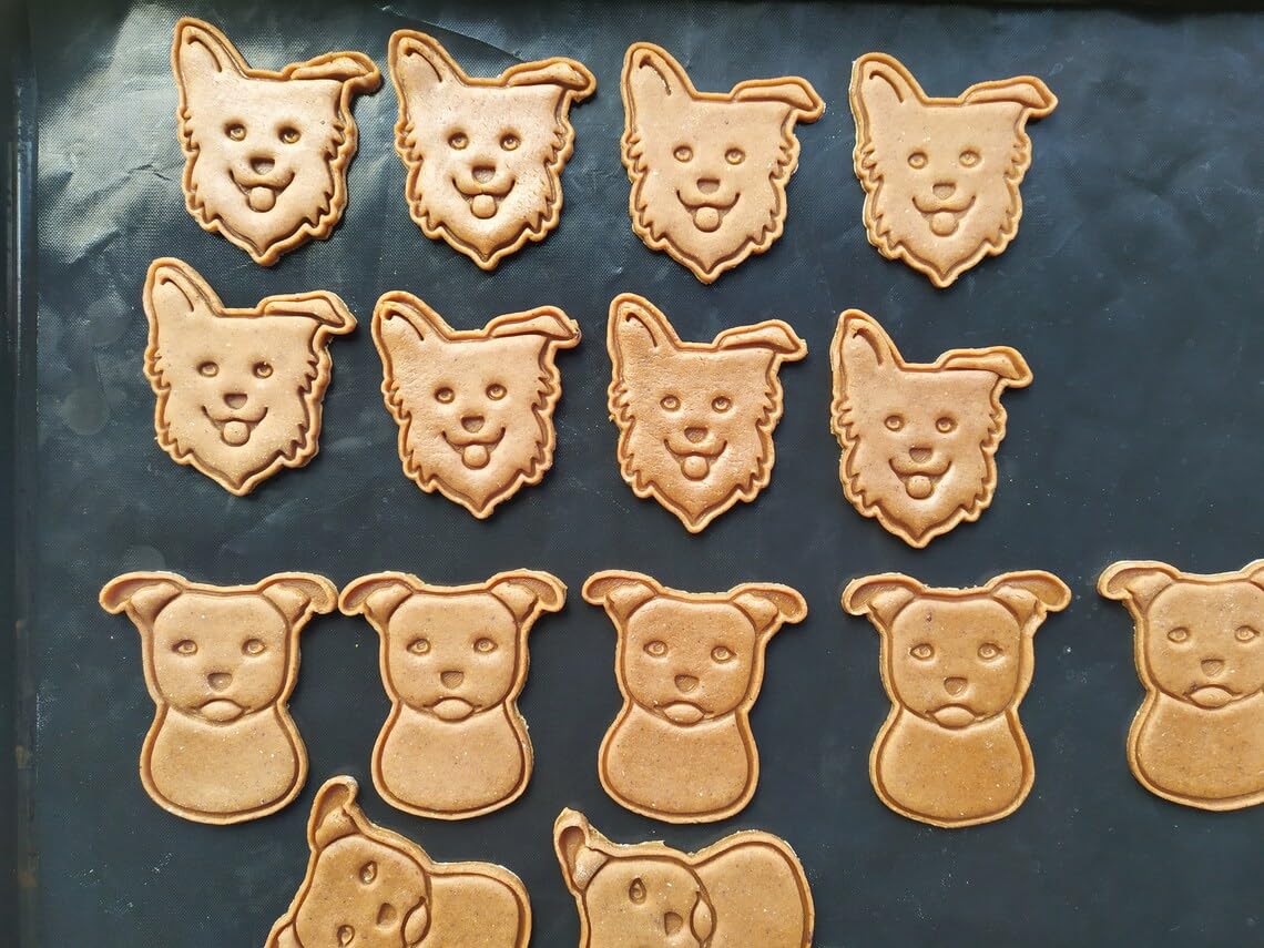 Staffordshire Bull Terrier cookie cutter set for dog lover themed cookies fondant pastries baking perfect for pet events kids crafts school projects cake decorating parties and homemade - Image 5