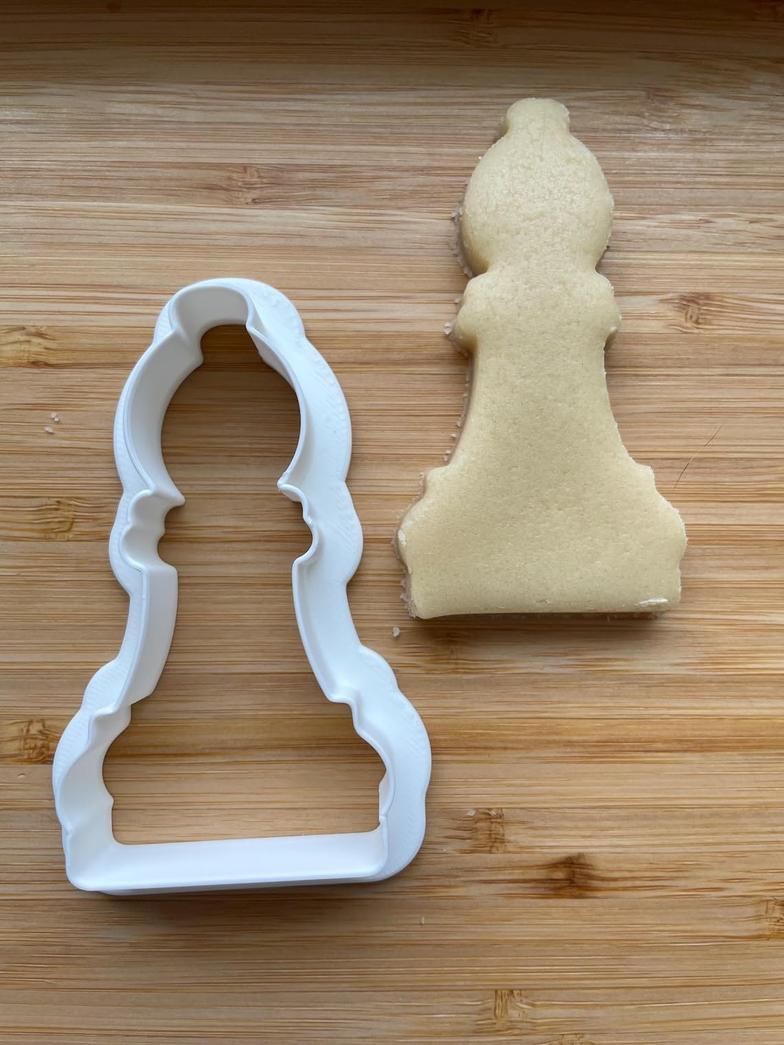 Bishop Chess Piece Cookie Cutter Cookie - Suitable Size - Choose Standard or Dishwasher Safe - Made in India - Chess-Themed Mold for Baking, Game Night, Educational Activities & Creati - Image 2