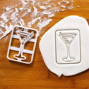 Old Fashioned Design 4 Cookie Cookie Cutter Cocktail Drink Biscuit Fondant Craft Clay Cutter Summer Party Baking Classic Beverage Inspired Treats Decorative Cocktail Themed (ONLY Design 4)