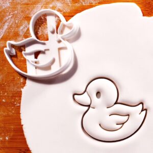 Baby Duck Small Cookie Cookie Cutter for Biscuits Perfect for Baby Showers Easter Day Spring Parties Farm-Themed Celebrations Kids Baking Activities and Themed Event Decorations (ONLY Small)