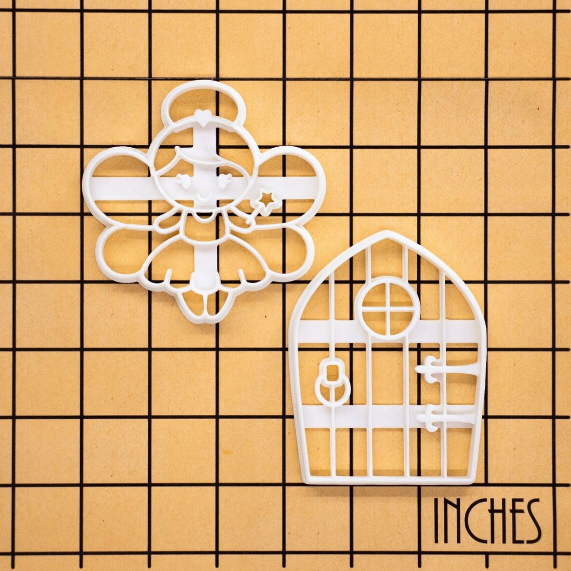Cute Fairy Cookie Cutter for Magical Birthday Parties Enchanted Garden Tea Celebrations Fantasy Baking Tool for Kids Fairy Tale Theme Party Supplies Biscuit Mold Decoration (ONLY CUTE FAIRY) - Image 3