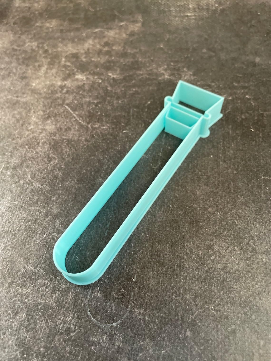 Laboratory Test Piece Cookie Cutter for Shortbread Cookies Pastry Fondant Sugar Paste Dough Homemade Cake Decoration Science Theme Baking Tool for School Projects Events Crafts - Image 2
