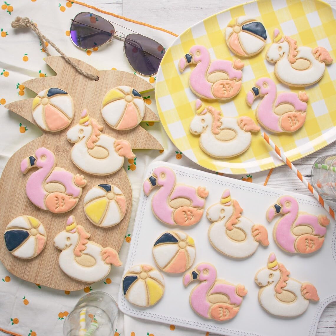 Unicorn Float Cookie Cutter Cookie India Nautical Summer Pool Party Birthday Baking Tool for Kids Beach Themed Celebrations and Fun Outdoor Events Accessories (ONLY Unicorn Float) - Image 5