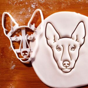 Pharaoh Dog Head Cookie Cutter Cookie Egyptian Themed Biscuit Cutter for Baking Dog Lovers Pet Celebrations Pharaoh Dog Body Cutter and Promo Set Available India (ONLY Head)