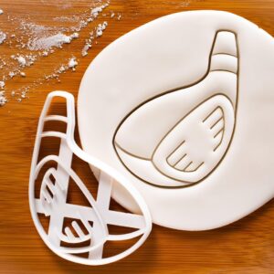 Golf Club Putter Cookie Cutter for Golf-Themed Birthday Parties and Sporting Events Baking Tool Biscuit and Fondant Cutter Perfect for Golf Fans and Celebration Baking (ONLY PUTTER )