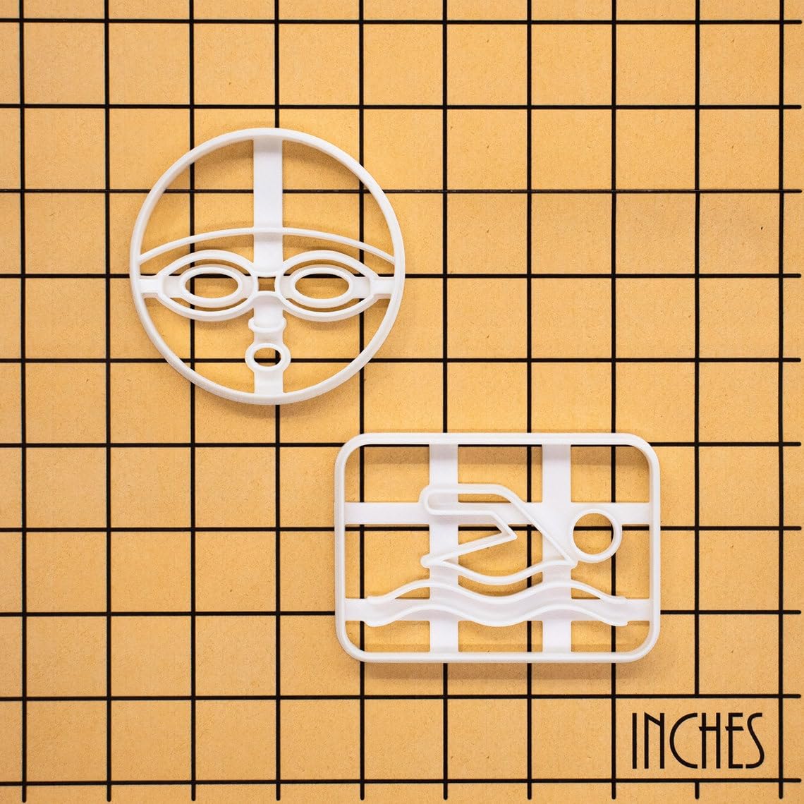 Swimming Symbol Cookie Cutter Water Sports and Swimming Competitions, Ideal Lifeguards, Water Polo, Triathlons, Swim Coaches, Swim Teams, and Aquatic-Themed Celebrations (ONLY SWIMMING SYMBOL) - Image 3