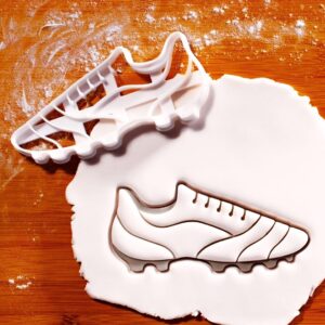 Soccer Shoe Cookie Cutter for Football Party Treats Sports Theme Baking Tool for Soccer Lovers Team Events Coach Gifts Birthday Decorations Kids Activities and Game Day Celebration